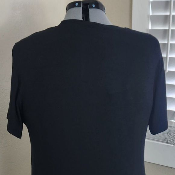 LNA Easy Rib Tee Dress Black Size 1X PL-SS2021 - Picture 8 of 15